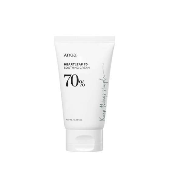 ANUA Heartleaf 70% Soothing Cream (100ml) | Ecoplace