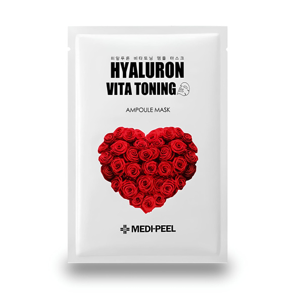 MEDIPEEL⁺ Hyaluron Vita Toning Ampoule Mask (30ml) | Ecoplace