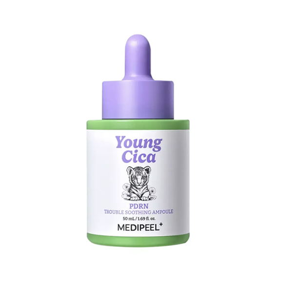 MEDIPEEL⁺ Young Cica PDRN Trouble Soothing Ampoule (50ml) | Ecoplace