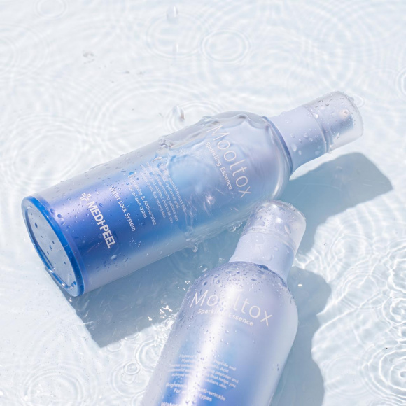 Увлажняющая кислородная эссенция MEDIPEEL⁺ Aqua Mooltox Sparkling Essence (100мл) | Ecoplace
