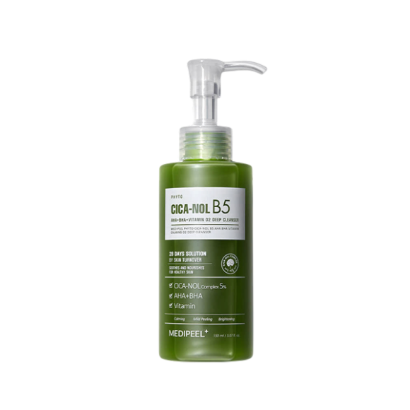 MEDI-PEEL Phyto Cica-Nol B5 AHABHA Vitamin Calming O2 Deep Cleanser (150ml) | Ecoplace