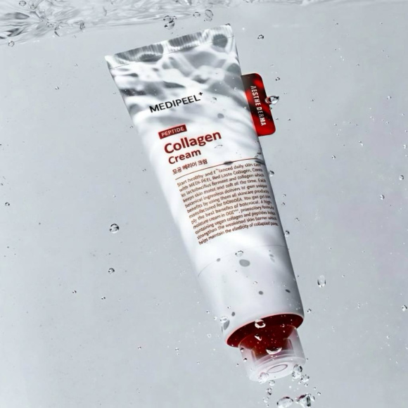 Крем с&nbsp;коллагеном и&nbsp;пептидами MEDIPEEL⁺ Red&nbsp;Lacto Collagen Barrier Cream (80г) | Ecoplace