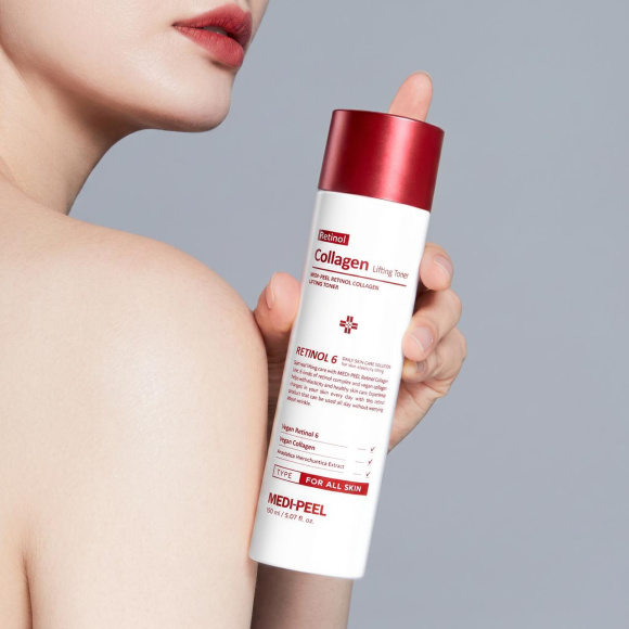 Лифтинг‑тонер с&nbsp;ретинолом MEDIPEEL⁺ Retinol Collagen Lifting Toner (150мл) | Ecoplace