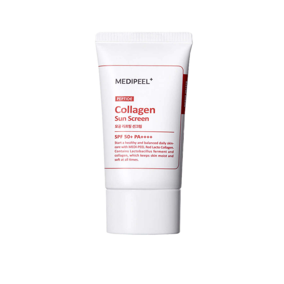 Солнцезащитный крем MEDIPEEL⁺ Red&nbsp;Lacto Collagen Lifting Sun&nbsp;Screen SPF50+PA++++ (50г) | Ecoplace