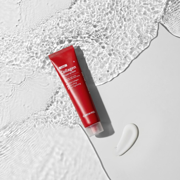 Лифтинг маска‑пленка с&nbsp;гидролизованным коллагеном MEDIPEEL⁺ Red&nbsp;Lacto Collagen Wrapping Mask (70мл) | Ecoplace