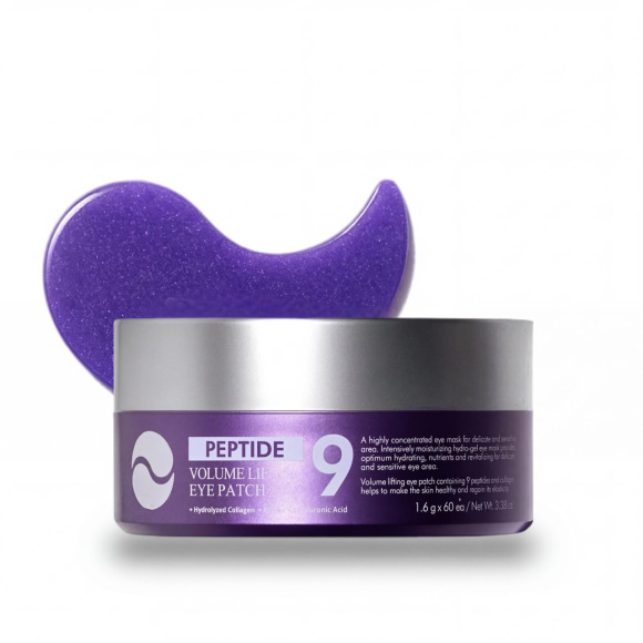 Гидрогелевые патчи лифтинг‑действия MEDIPEEL⁺ Peptide 9 Volume Lifting Eye&nbsp;Patch PRO&nbsp;(60шт) | Ecoplace
