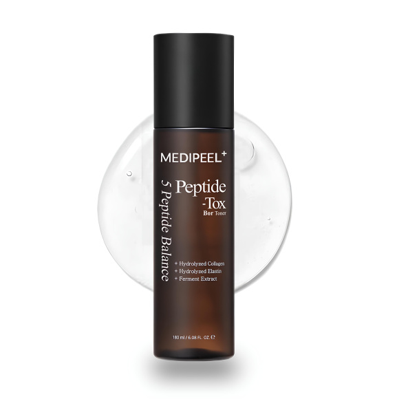 Тонер с&nbsp;эффектом ботокса MEDIPEEL⁺ Peptide‑Tox Bor&nbsp;Toner (180мл) | Ecoplace