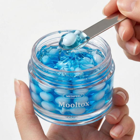 Капсульный крем для&nbsp;интенсивного увлажнения MEDIPEEL⁺ Mooltox PDRN Hyal Drop Gel&nbsp;Cream (50г) | Ecoplace