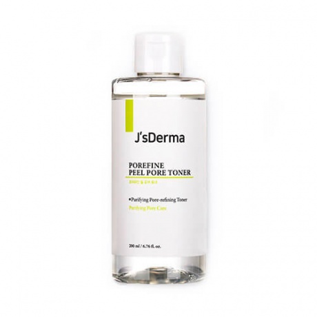 JsDERMA Porefine Peel Pore Toner Glycolic Acid 1% Toner  (200ml)