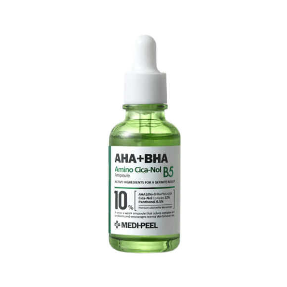 MEDI-PEEL AHA BHA Amino Cica-Nol B5 Ampoule (30ml) | Ecoplace