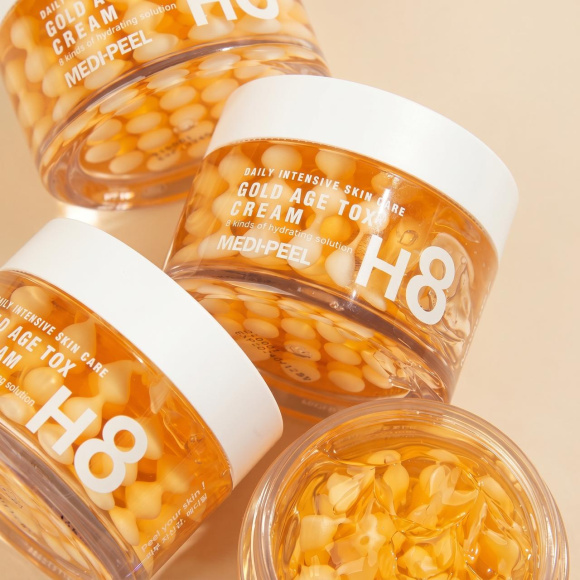 Капсульный крем с&nbsp;коллагеновым комплексом MEDIPEEL⁺ Gold Age&nbsp;Tox H8 Cream (50г) | Ecoplace
