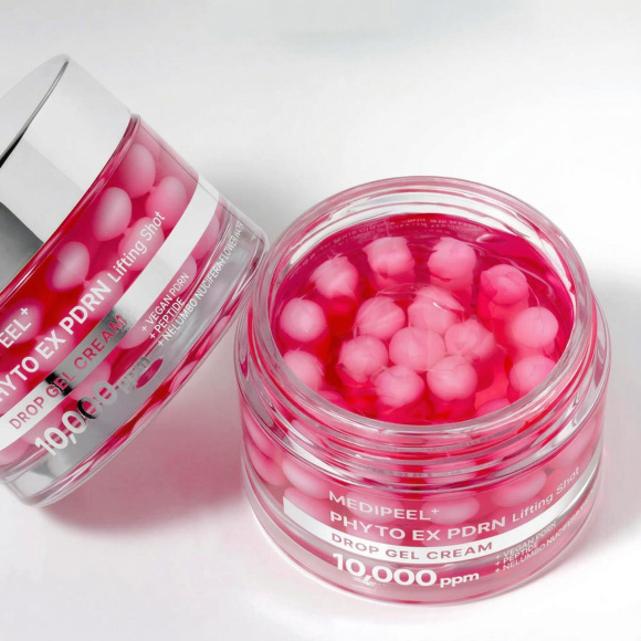 Капсульный лифтинг‑крем со&nbsp;спикулой MEDIPEEL⁺ Phyto Ex&nbsp;PDRN Lifting Shot Drop Gel&nbsp;Cream (50г) | Ecoplace