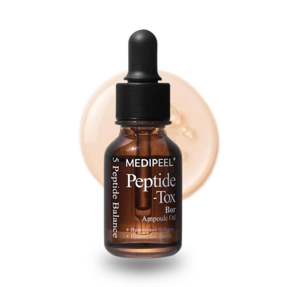 Питательное лифтинг‑масло MEDIPEEL⁺ Peptide‑Tox Bor&nbsp;Ampoule Oil&nbsp;(15мл) | Ecoplace