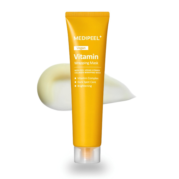 Витаминная маска‑пленка для&nbsp;ровного тона MEDIPEEL⁺ Vegan Vitamin Collagen Wrapping Mask (70мл) | Ecoplace