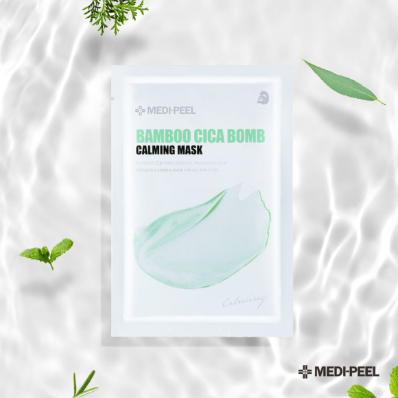 MEDI-PEEL Bamboo Cica Bomb Calming Mask (25ml) | Ecoplace