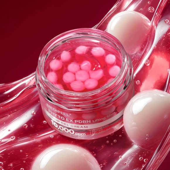 Капсульный лифтинг‑крем со&nbsp;спикулой MEDIPEEL⁺ Phyto Ex&nbsp;PDRN Lifting Shot Drop Gel&nbsp;Cream (50г) | Ecoplace